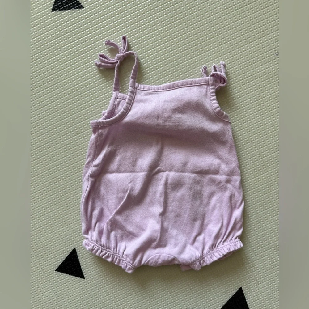 Disney Jumping Beans|Baby girl Lavender Bubble Romper in lion king print•••NB